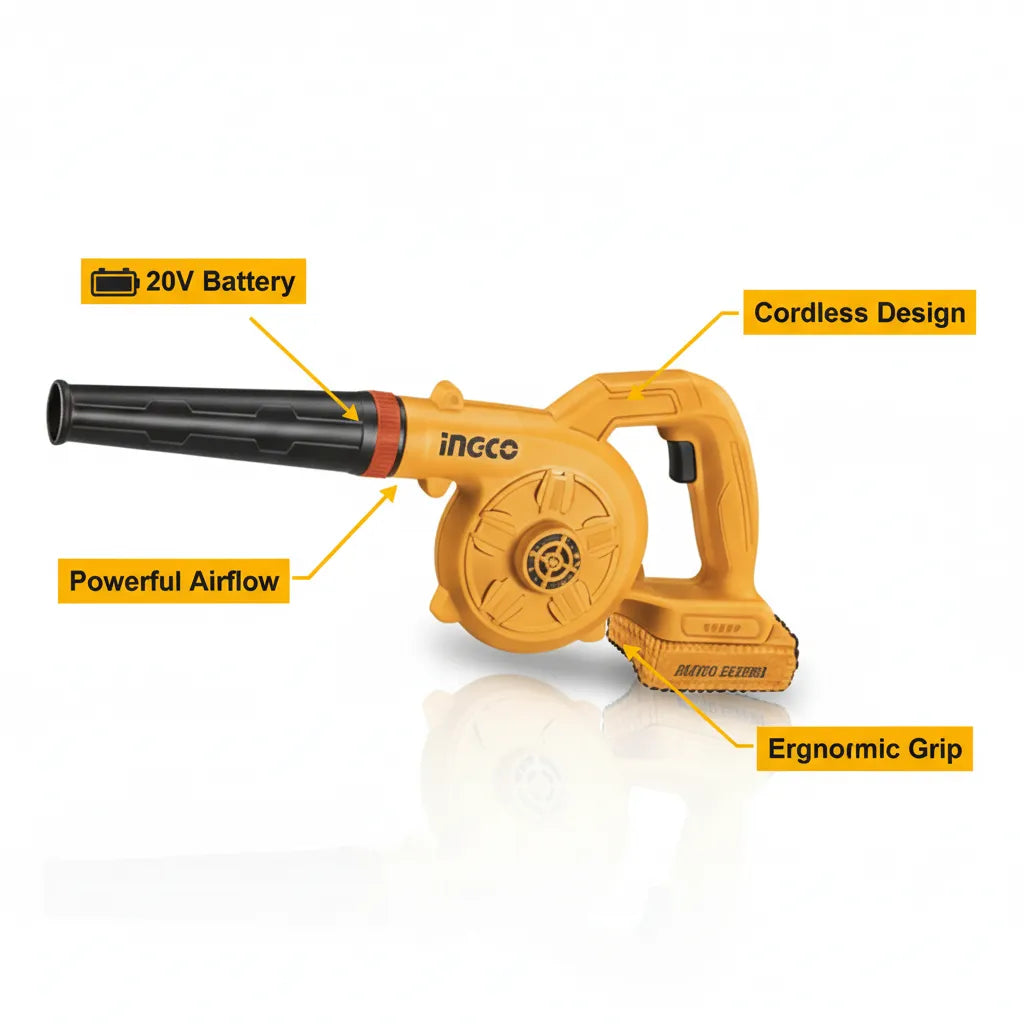 INGCO 20V Professional 3-Piece Brushless Combo Kit – Ultimate Power. Maximum Performance⚡