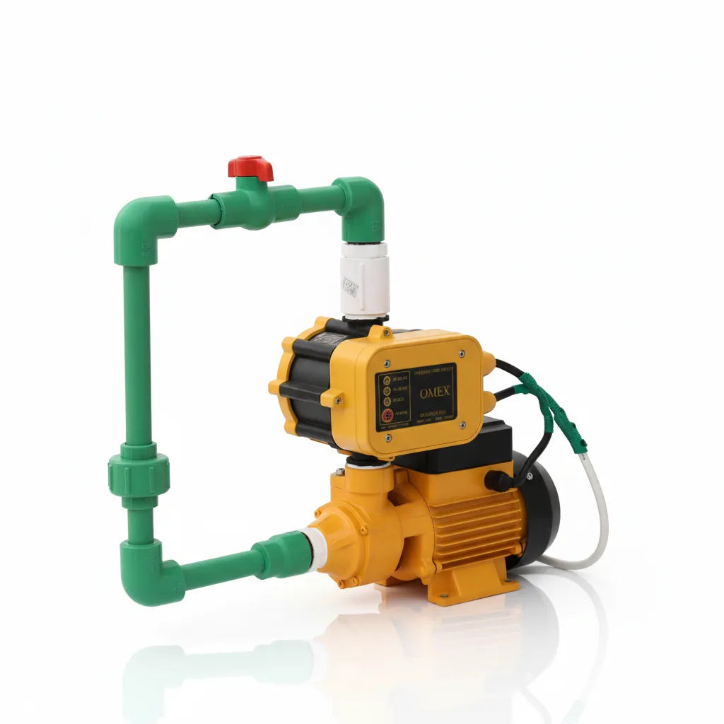 🚀 INGCO 1HP Water Pump 750W with 10Bar Automatic Pressure Control – Complete Smart Water Boosting System💧⚡