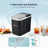 Hoffmans Portable Ice Maker 1.5L — Fresh Ice in Minutes! ❄️🧊✨