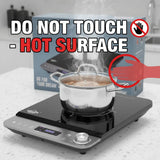 Powerful UKKA 2000W Induction Cooker – Slim Design, Boost Mode & Smart Safety 🔥