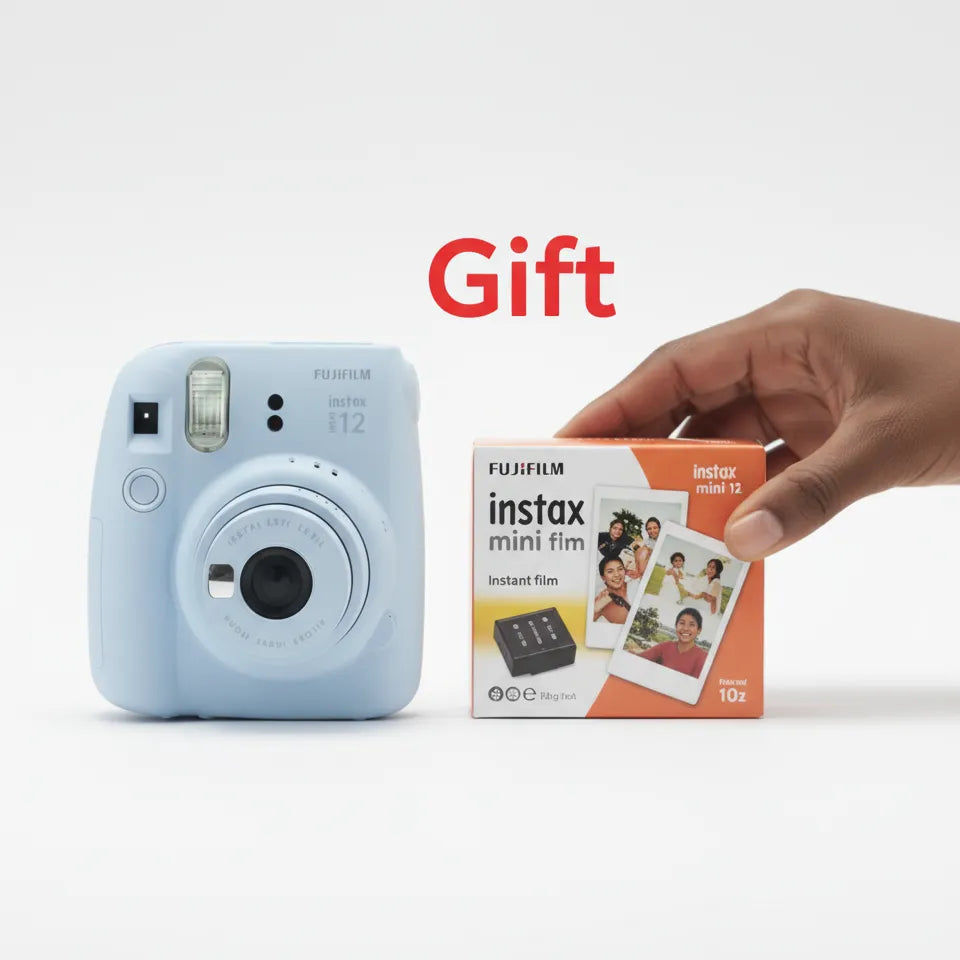 📸 Fujifilm Instax Mini 12 Instant Camera – Pastel color- Instant Photo Printing & Selfie Mode
