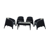 5in1 Chairs Set - Outdoor / Indoor King Chairs & Table