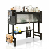 Kitchen Sink Dish Drying Rack 2tier – Multifunctional Rust-Resistant Kitchen Organizer
