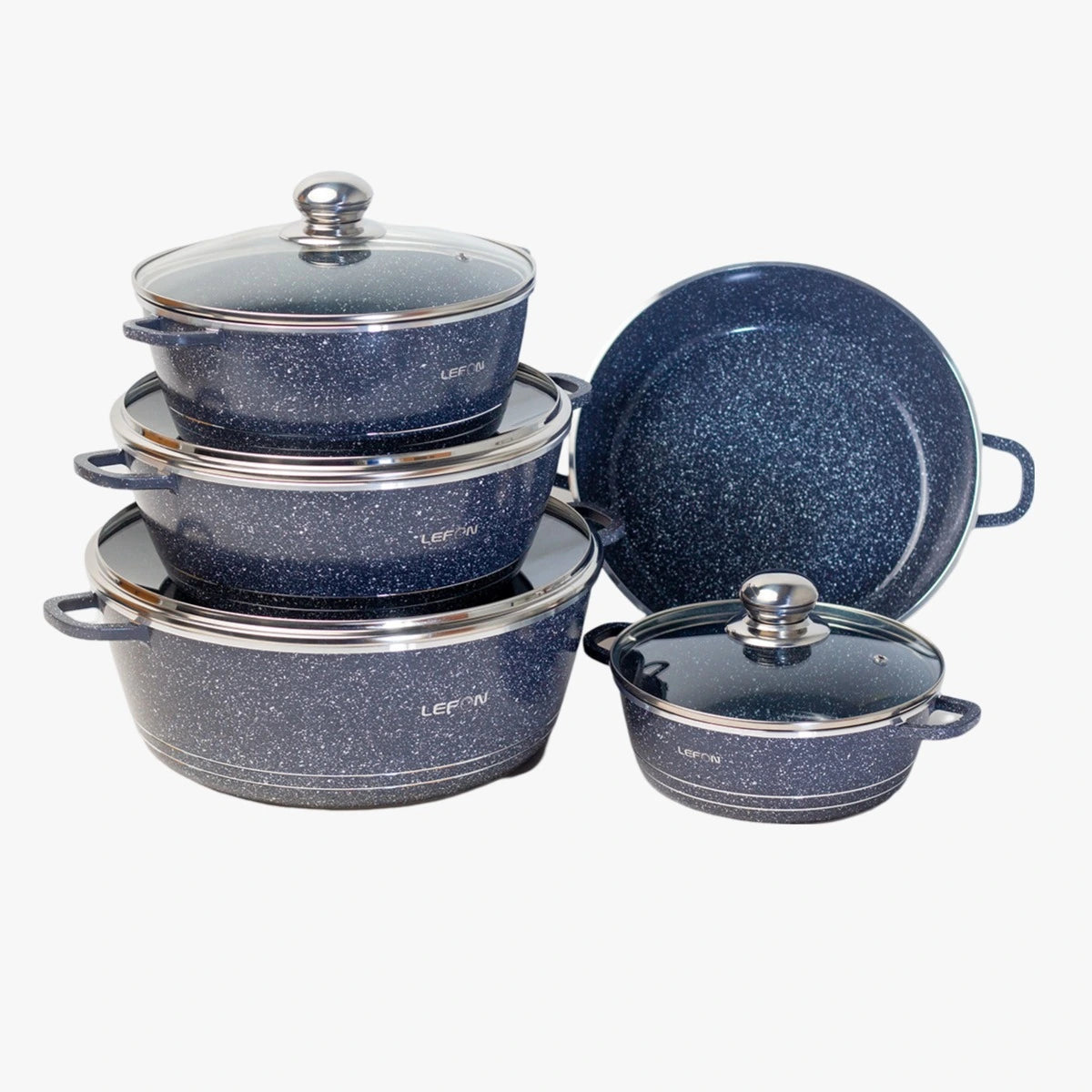 Lefon Cookware Set 10 PCS: The Ultimate Kitchen Upgrade for Effortless Cooking