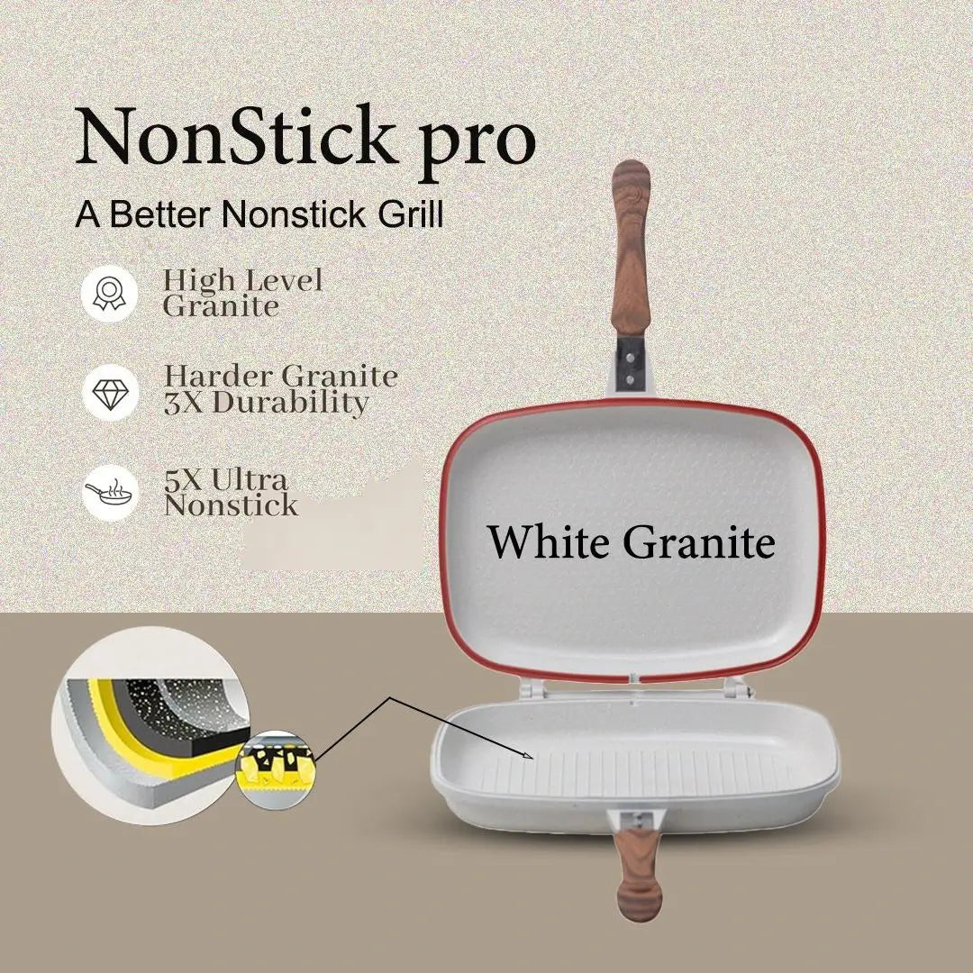 LEFON 23-Piece Granite Die-Cast Cookware Set | Non-Stick Premium Set
