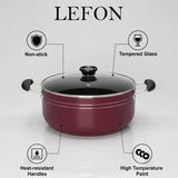 LEFON 14-Piece Non-Stick Cookware Set | Durable, Heat-Resistant & Easy to Clean