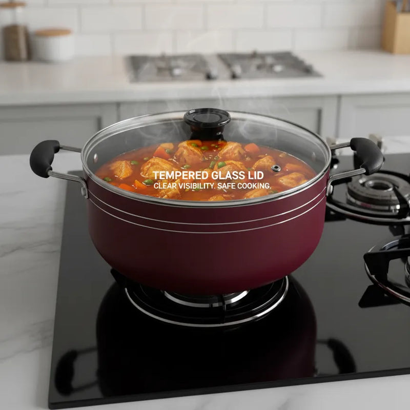 LEFON 14-Piece Non-Stick Cookware Set | Durable, Heat-Resistant & Easy to Clean