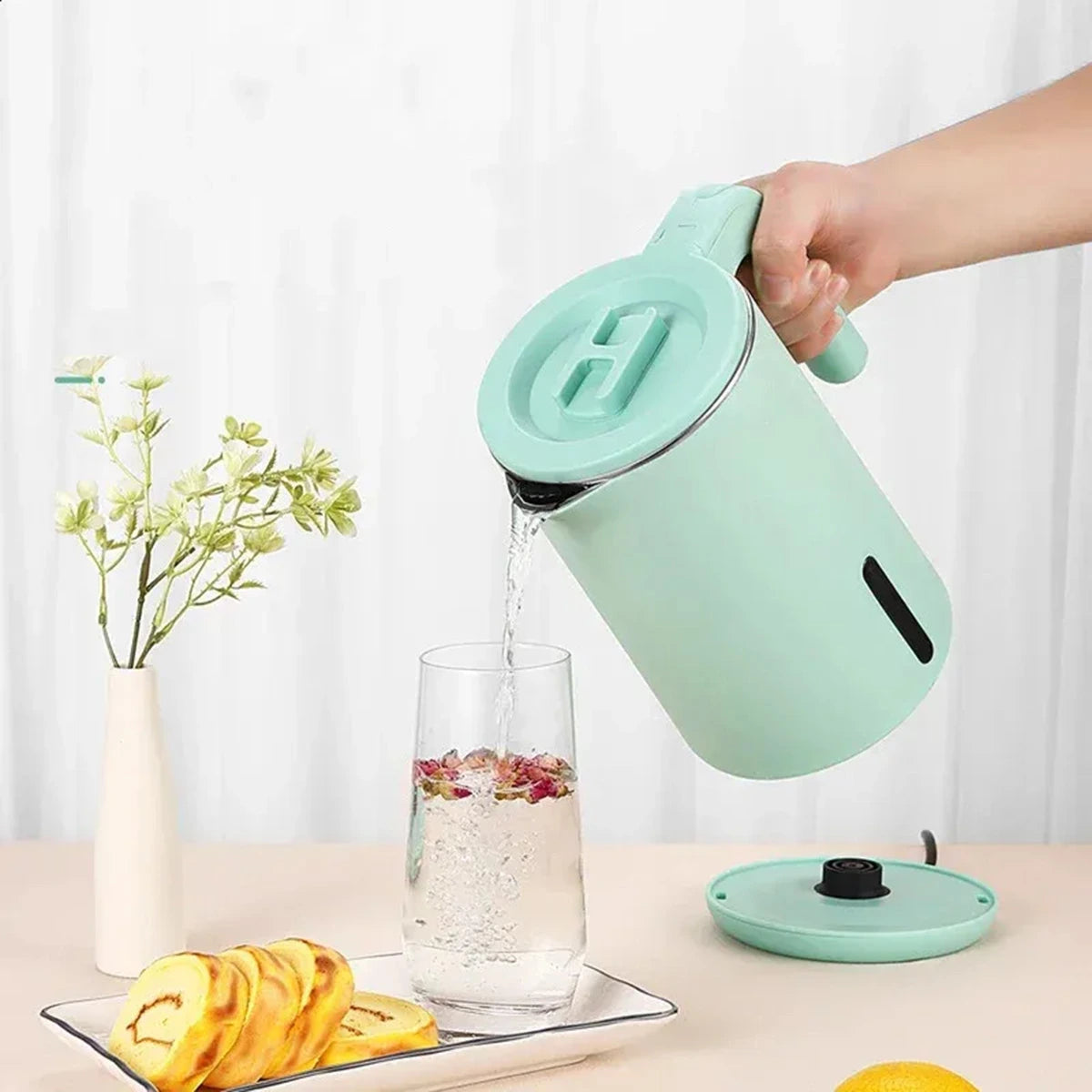 LEFON 2.1L Electric Kettle – Fast Boil | Stainless Steel | Auto Shut-Off | 1500W Power