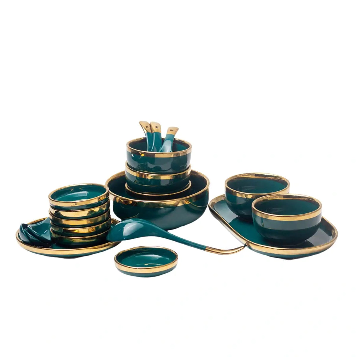 Lefon Party Dinnerware Ceramic Kitchenware 22pcs Set