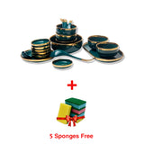 Lefon Party Dinnerware Ceramic Kitchenware 22pcs Set