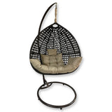 Medium Rattan Swing for Gardens and Balconies – Suitable for Adults and Children.