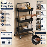 Premium Multi-Purpose Metal Storage Rack – 27.5" x 14" Heavy-Duty Organizer