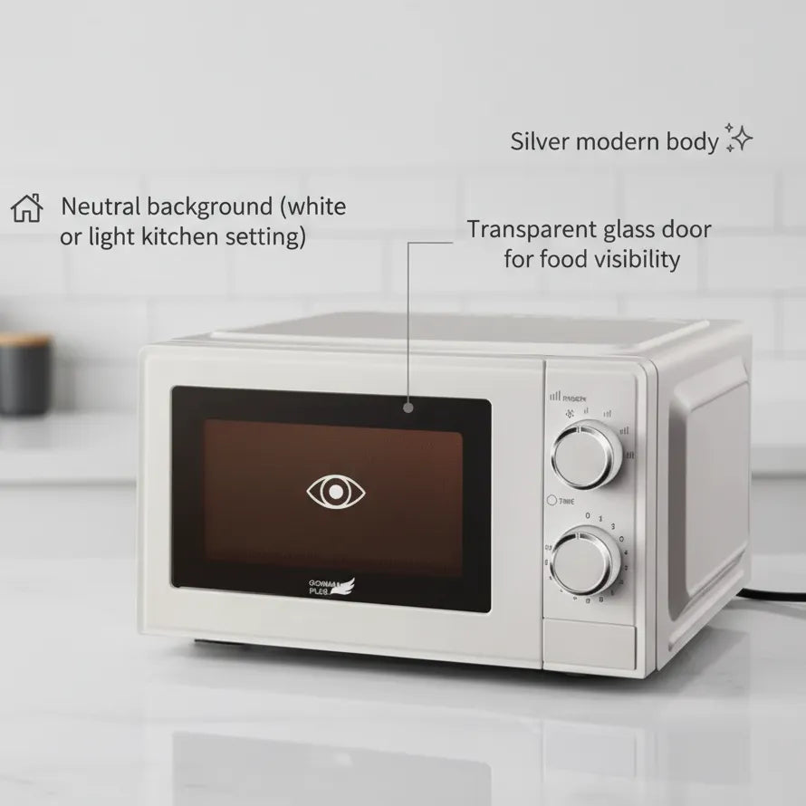 German Plus 20L Microwave Oven – 700W Powerful Everyday Cooking