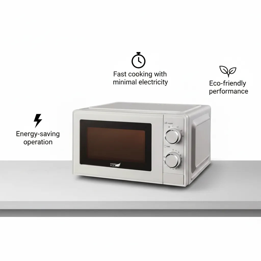 German Plus 20L Microwave Oven – 700W Powerful Everyday Cooking