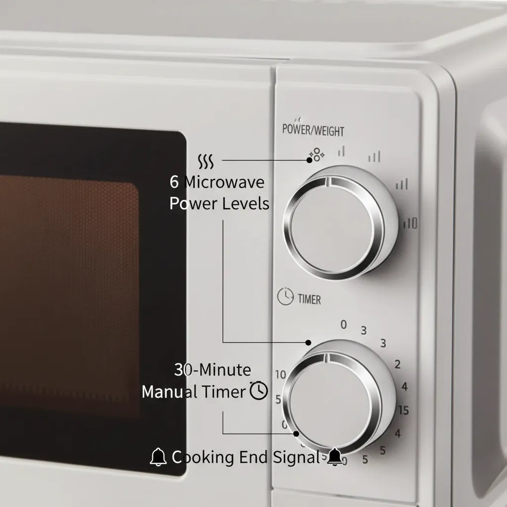 German Plus 20L Microwave Oven – 700W Powerful Everyday Cooking