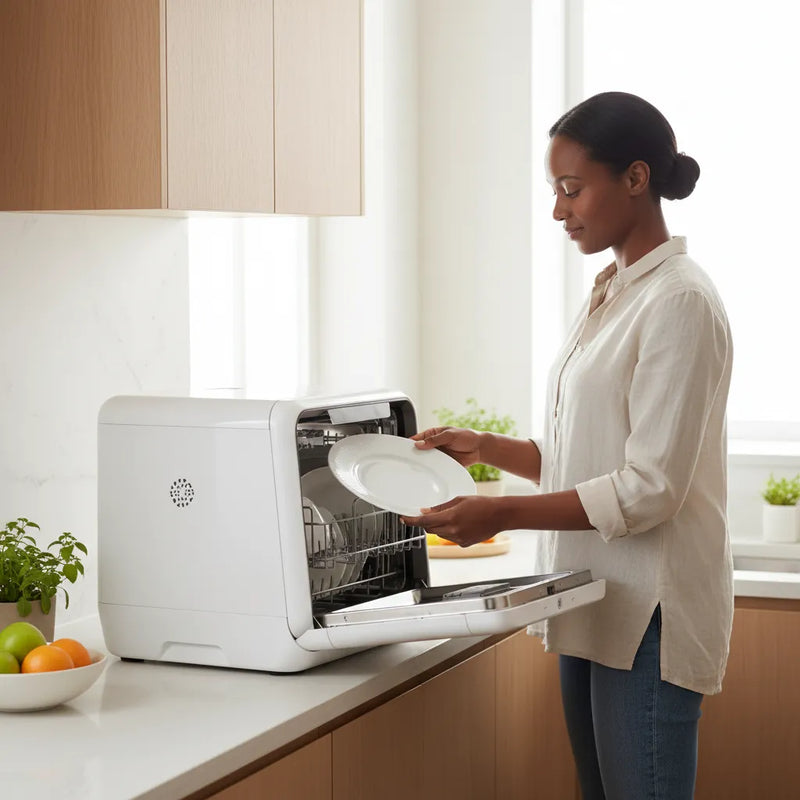 Powerful Mini Dishwasher for Home, Camping & Outdoors 🏠🏕️”