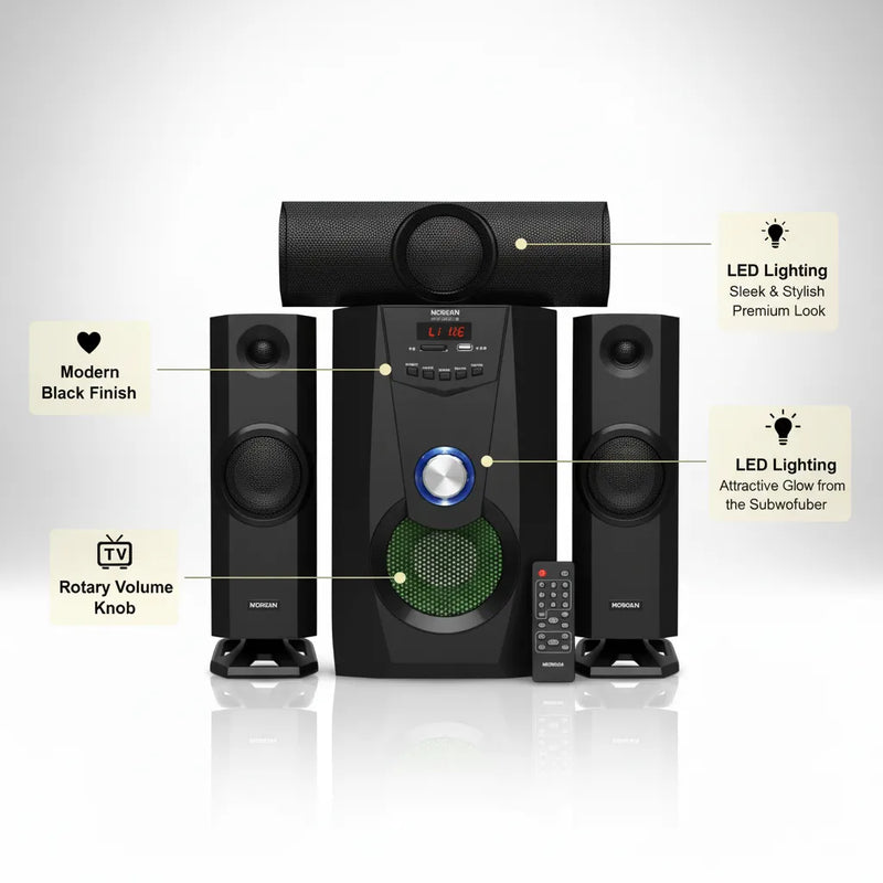 🔊 Unleash Powerful Sound with the Morgan MG-SP001-G – Your Ultimate Home Audio Experience!