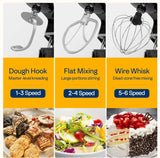 Hoffmans HM-8086 Stand Mixer: The Ultimate 3-in-1 Kitchen Appliance