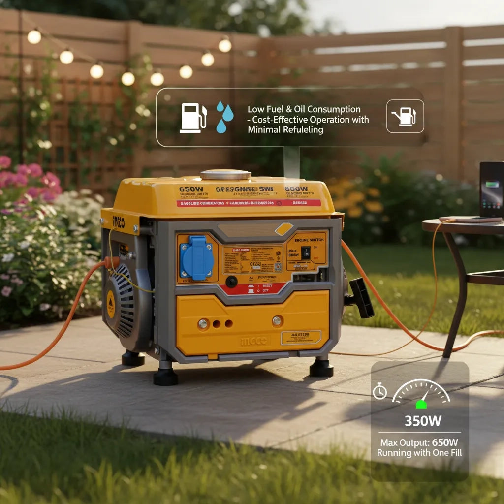 Portable Gasoline Generator 800W – Reliable Power Anytime, Anywhere