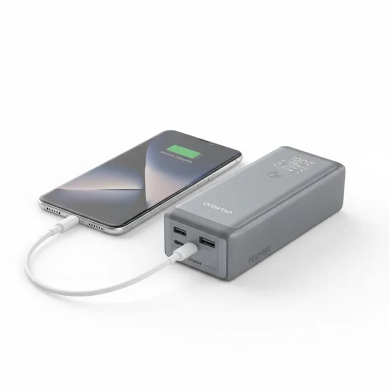 ✔ Large 27,600mAh Capacity Oraimo Power Bank 130 – The Ultimate 130W Ultra-Fast Power Bank for Laptops & Phones ⚡💻📱 ✅