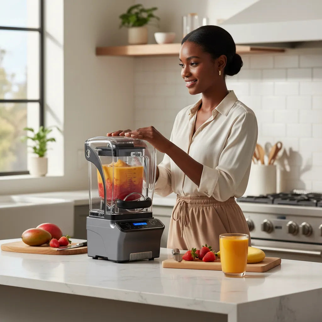 🔥 Power King Commercial Blender – 2600W High Performance