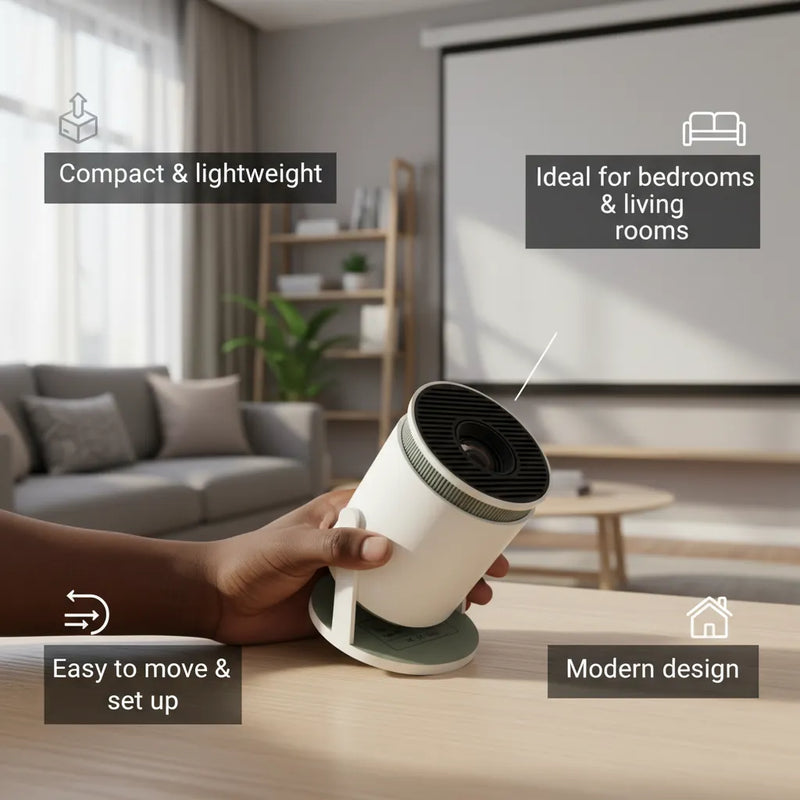 LED Projector HY300 Pro – Bring the Cinema Home 🍿🎬