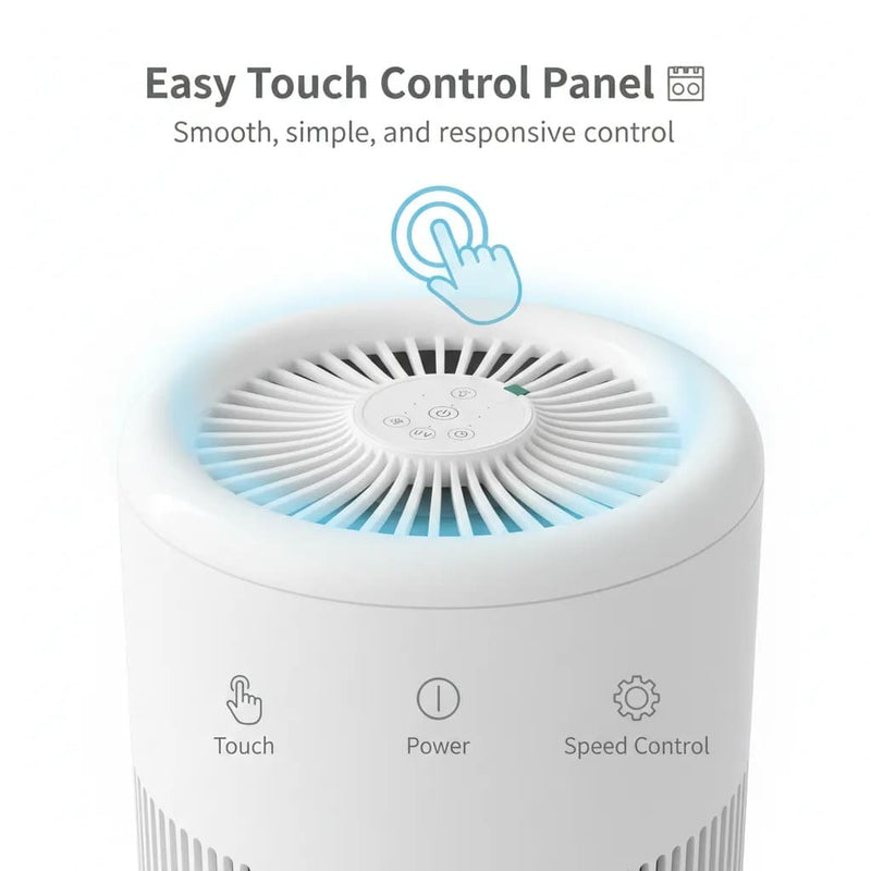 🌿 Breathe Pure, Live Healthier — Smart Air Purification with HEPA Filtration, UV-C Technology & Silent Operation for Cleaner Air and Comfortable Living