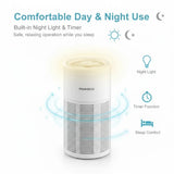 🌿 Breathe Pure, Live Healthier — Smart Air Purification with HEPA Filtration, UV-C Technology & Silent Operation for Cleaner Air and Comfortable Living