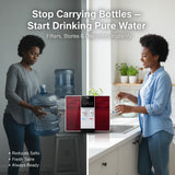 Power King RO100 5-Stage Reverse Osmosis Water Purifier & Dispenser (Cold & Normal)