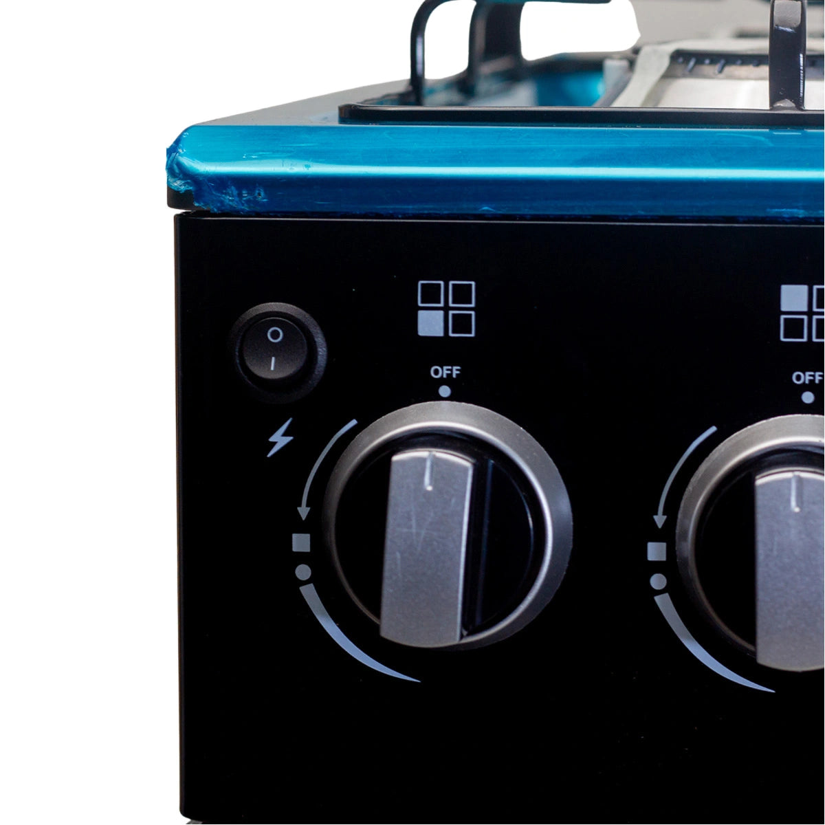 Volcano 50x50 4-Burner Gas Cooker with Oven, Grill & Lamp – Efficient, Stylish, and Built for Performance