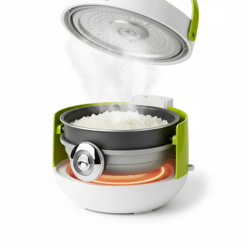 Evimki 4Home 5L Electric Rice Cooker – Thick Inner Pot  Keep Warm Function Fast, Easy & Even Cooking 🍴