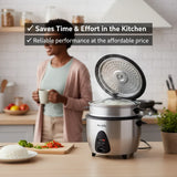 Decakila 1.5L Electric Rice Cooker (8 Cups) with Keep Warm Function