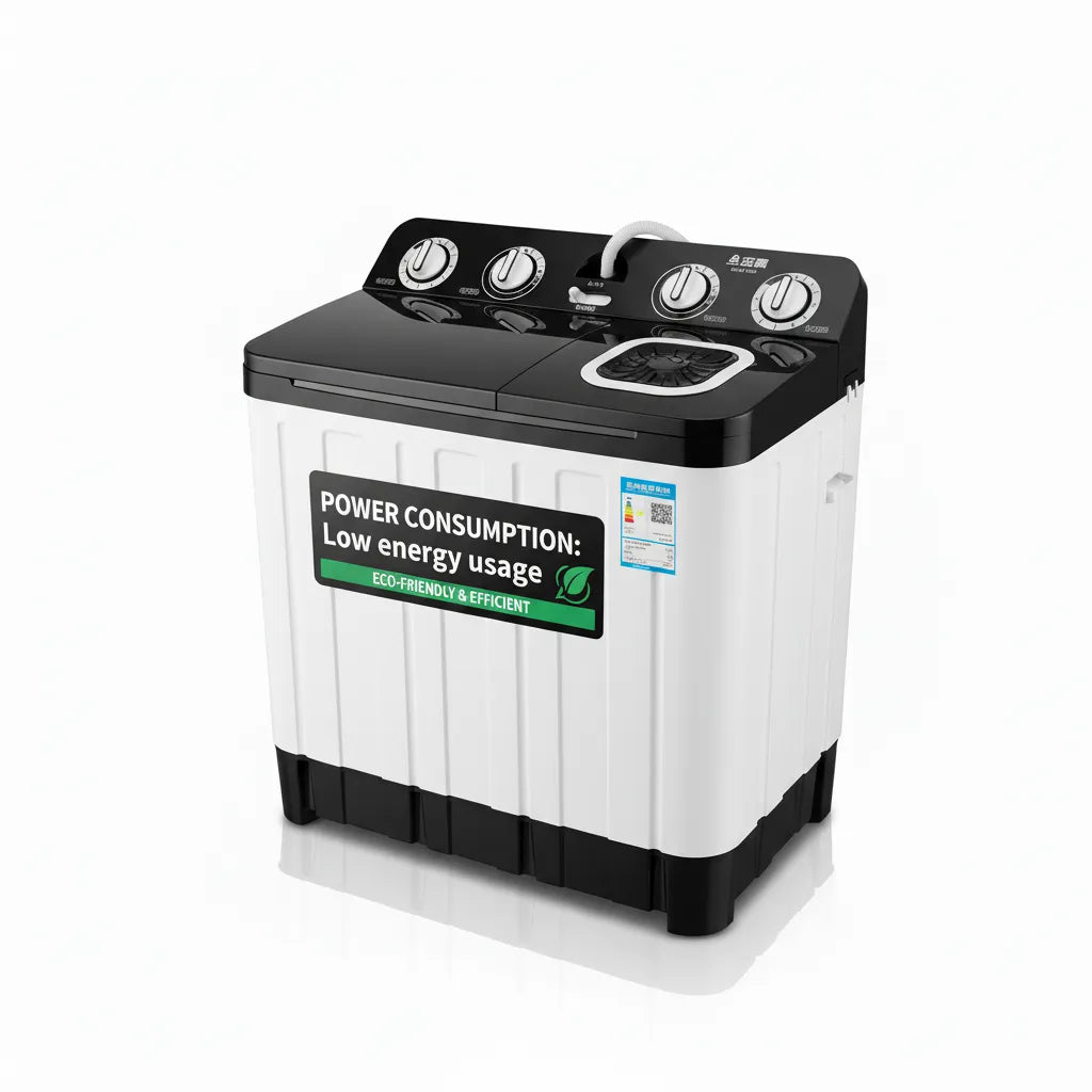🔥Semi Automatic Twin Tub Washing Machine 8.5 KG – Powerful Wash & Spin, Durable Body