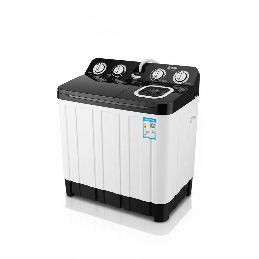 🔥Semi Automatic Twin Tub Washing Machine 8.5 KG – Powerful Wash & Spin, Durable Body