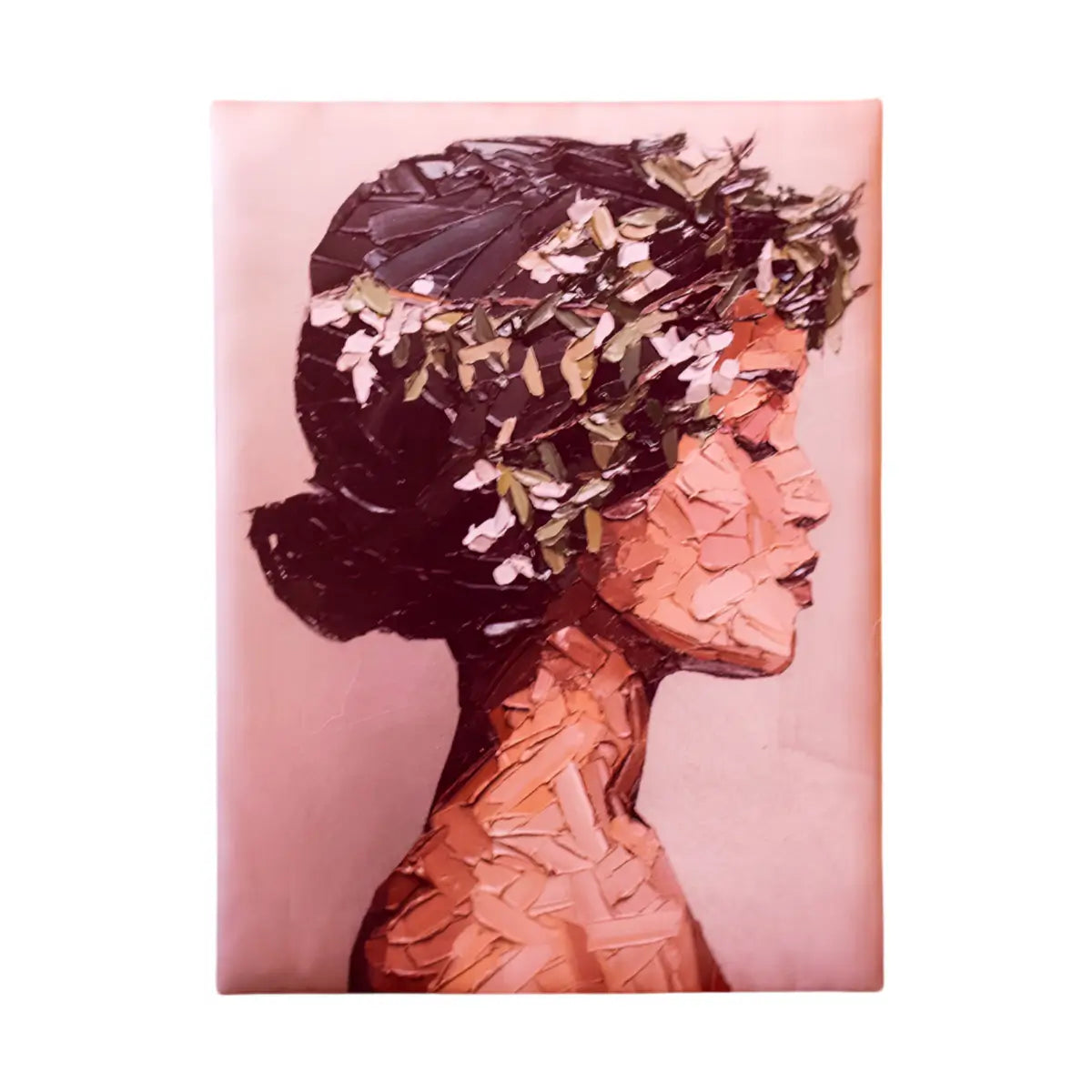 Modern David Canvas Art – Abstract & Classical Fusion Wall Decor