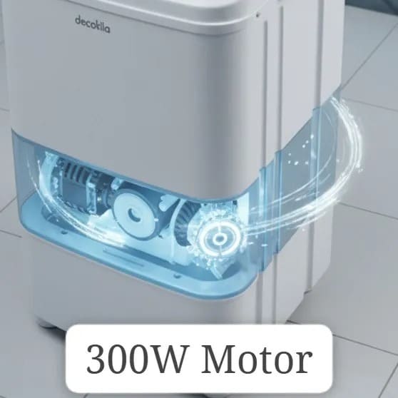 Decakila 7Kg Compact Single Tub Washing Machine – Efficient & Space-Saving for Small Homes