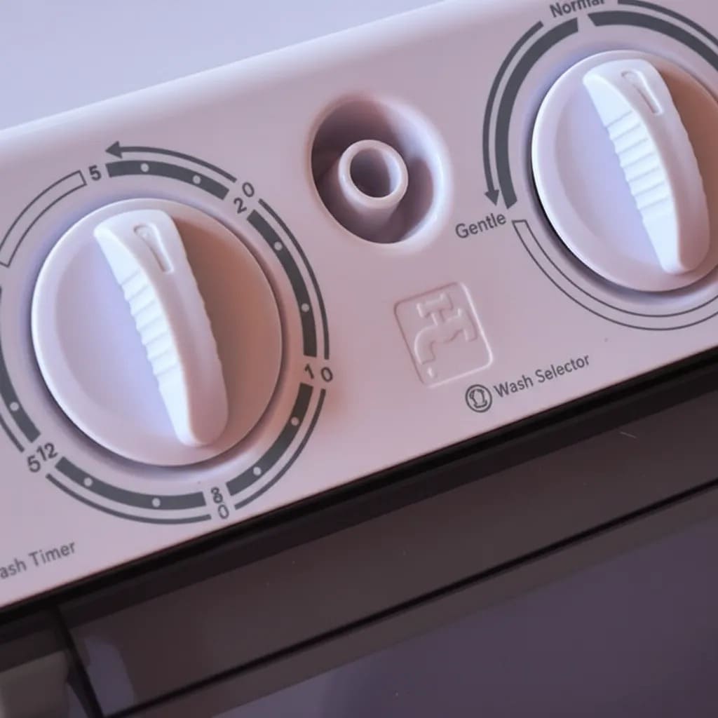 Decakila 7Kg Compact Single Tub Washing Machine – Efficient & Space-Saving for Small Homes