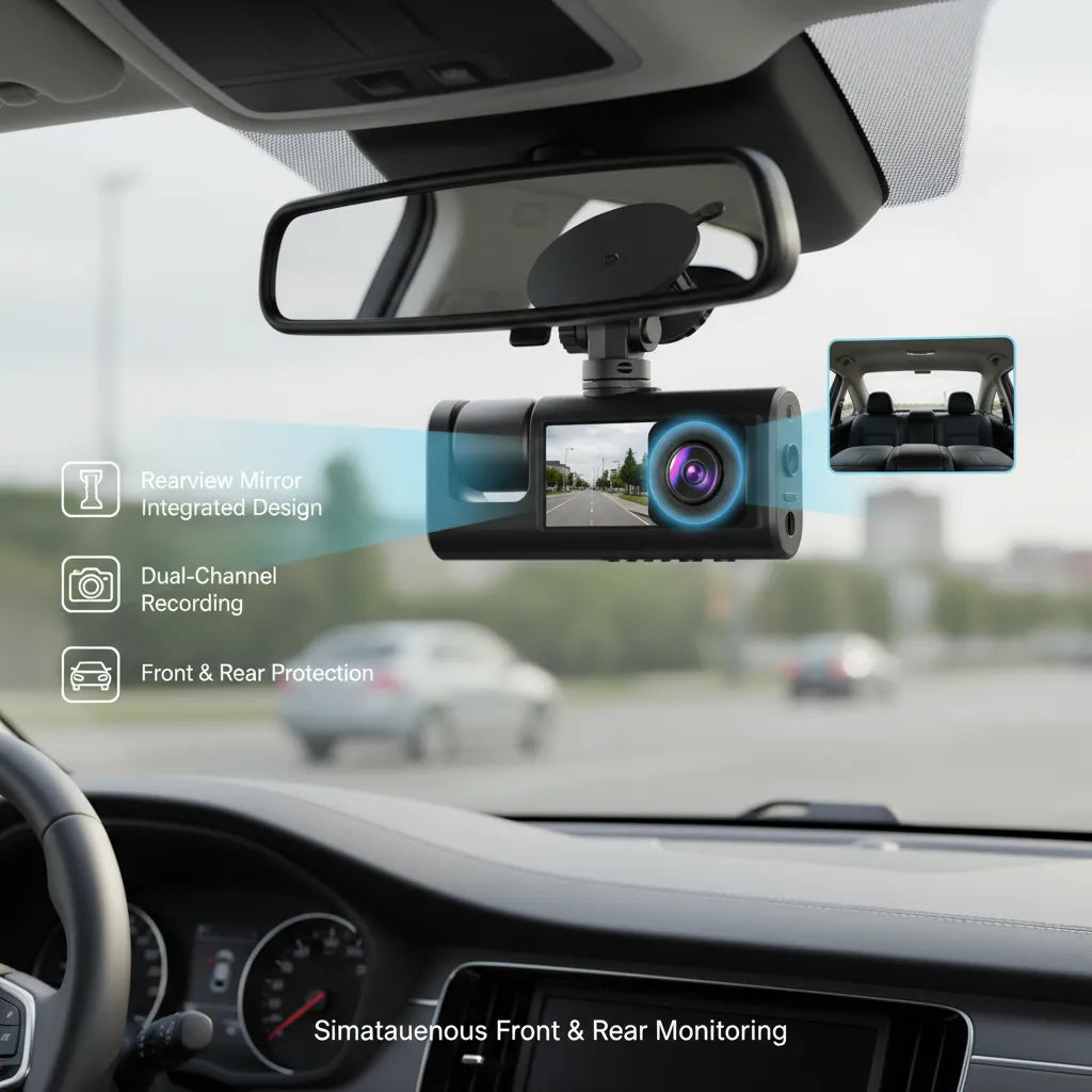 Smart Dash Camera 1080P – Your Road Safety Guardian🚗📹