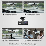 Smart Dash Camera 1080P – Your Road Safety Guardian🚗📹