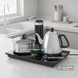 Premium Smart Electric Tea Maker with Induction Heating | KAMJOVE