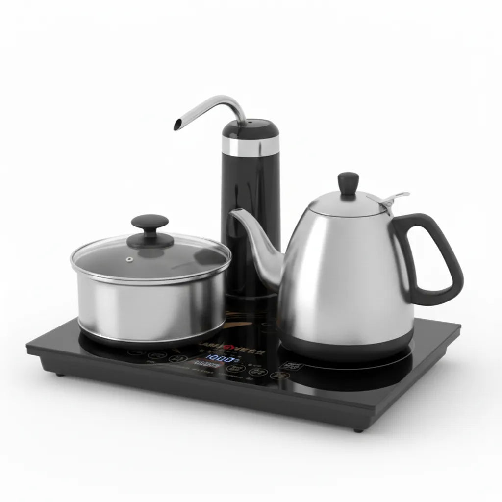 Premium Smart Electric Tea Maker with Induction Heating | KAMJOVE