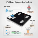Muscley Smart Body Fat Scale – Smart Digital Health Scale | Accurate Body Analysis | Capacity Up to 180KG