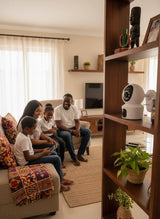 🔒 SMART WIFI DUAL-LENS SECURITY CAMERA – 1080P FULL HD, NIGHT VISION & MOTION TRACKING