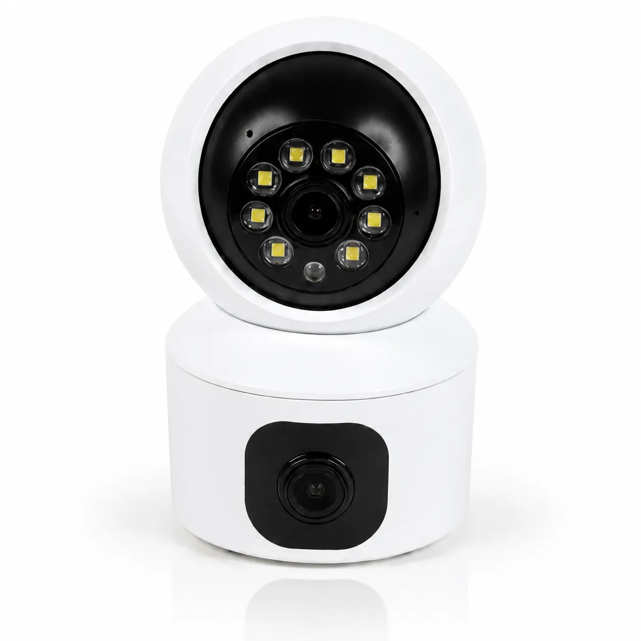 🔒 SMART WIFI DUAL-LENS SECURITY CAMERA – 1080P FULL HD, NIGHT VISION & MOTION TRACKING