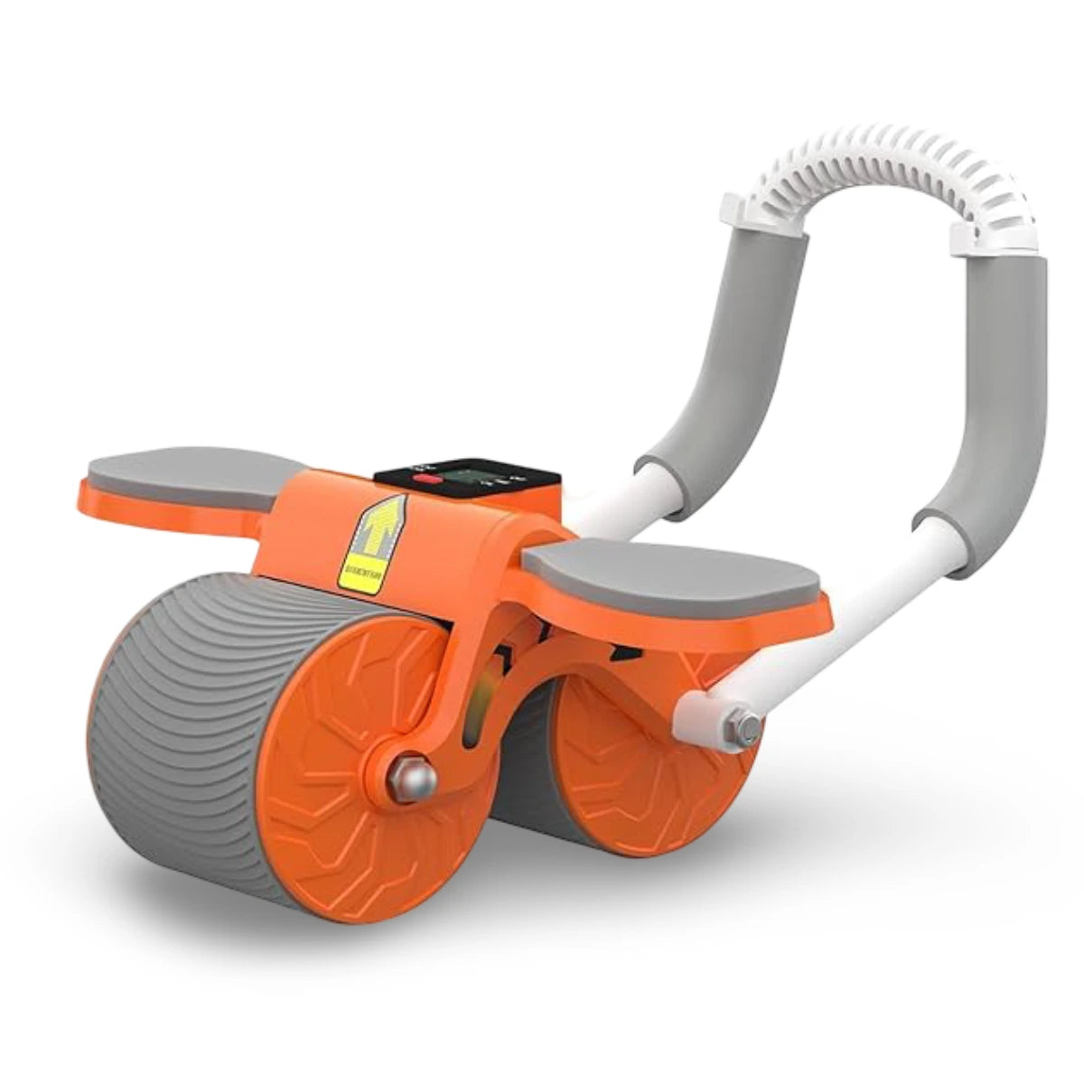 Smart Ab Roller with LCD Tracker – Core Trainer for Abs, Arms & Shoulders