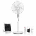 Smart 16-Inch Rechargeable Standing Fan: Efficient Cooling Anytime, Anywhere