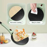 Electric Pancake Maker – Non-Stick Crepe Maker with Thermostatic Heating & Overheat Protection