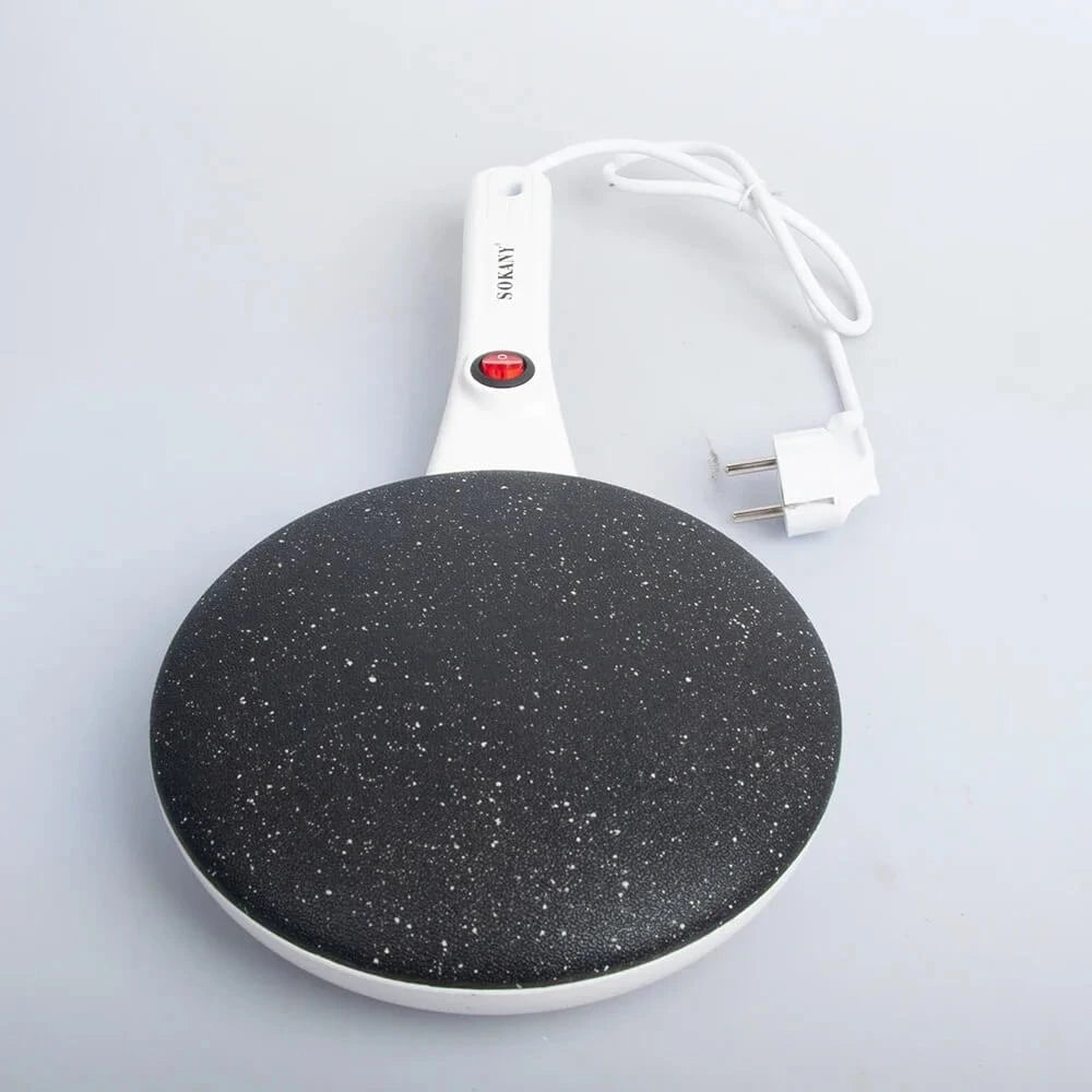 Electric Pancake Maker – Non-Stick Crepe Maker with Thermostatic Heating & Overheat Protection
