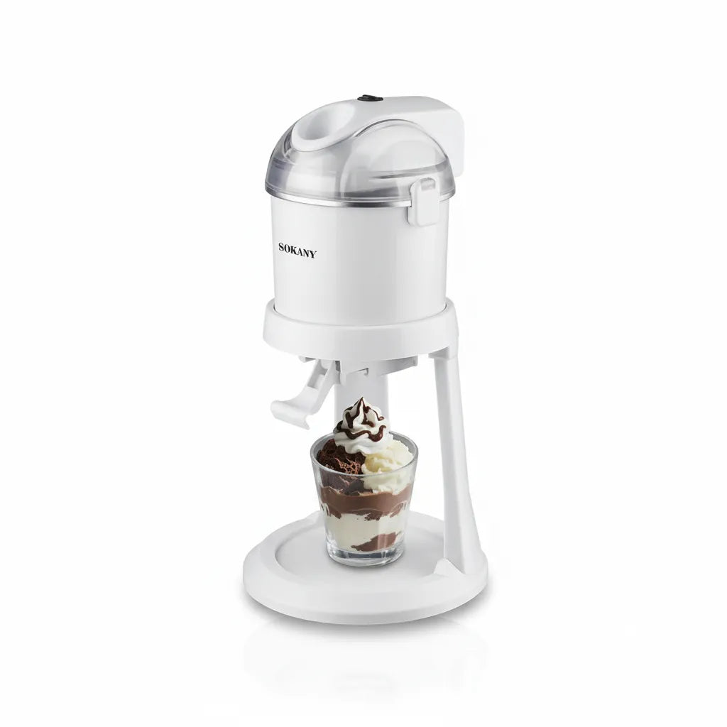 Sokany Ice Cream Machine – 1L Homemade Ice Cream Maker with Efficient Cooling & Quick Preparation🍦
