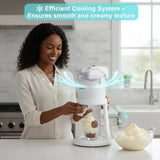 Sokany Ice Cream Machine – 1L Homemade Ice Cream Maker with Efficient Cooling & Quick Preparation🍦